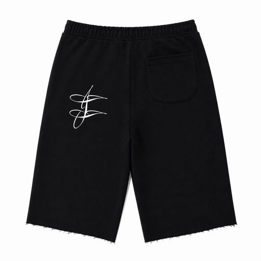 CURSIVE JOGGER BAGGY SHORTS
