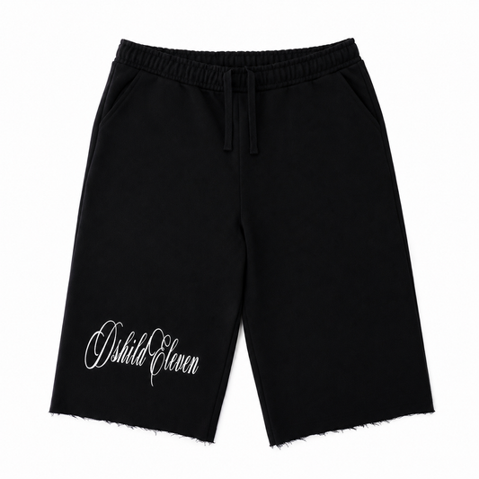 CURSIVE JOGGER BAGGY SHORTS